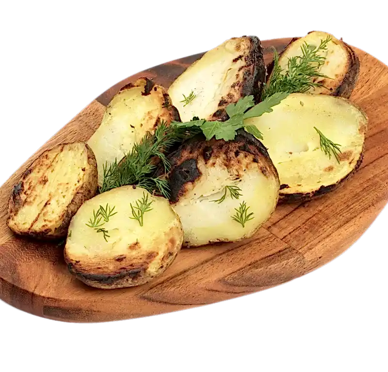 Картофель на углях