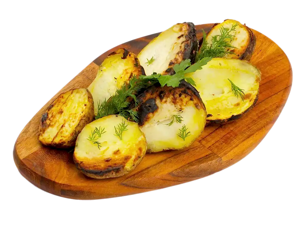 Картофель на углях